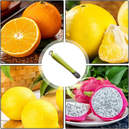 Sbuccia frutta multifunzione da cucina, per agrumi, arancia, limone, drago,...